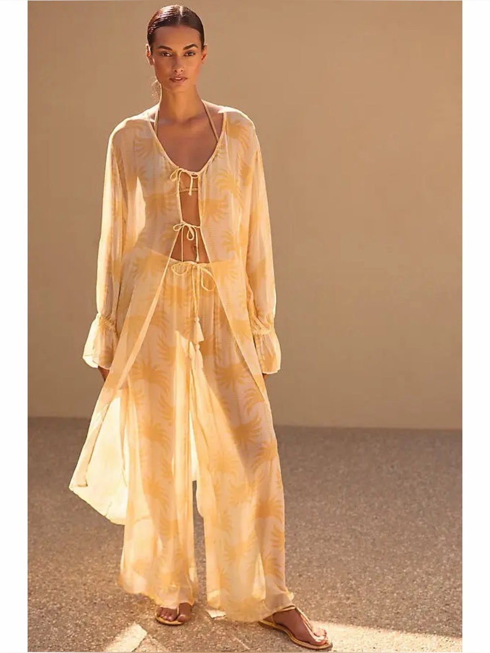 Seafolly Kasbah Tie-Front Cover-Up